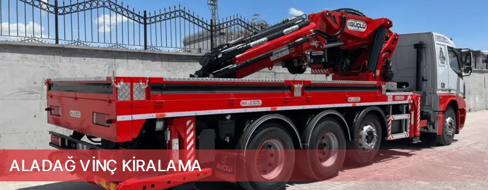 Aladağ İlçemi Vinç Kiralama